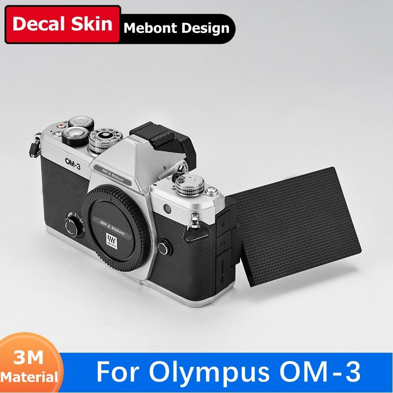 Mebont Decal Skin OM SYSTEM OM-3 Camera Sticker Vinyl Wrap Film