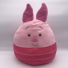 Original Squishmallows Disney Piglet 14" Winnie The Pooh Pink Plush KellyToys