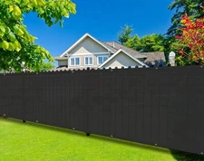 50' Privacy Screen Fence Heavy Duty Fencing Mesh Shade Net Cover Home Windscreen