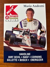 1992 Auto Racing Mario Andretti #2 - KMart, Gillette, Havoline