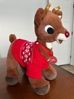 Build-A-Bear  17" Rudolph the Red Nosed Reindeer Light-up Nose w Sweater 02178 — photo 1