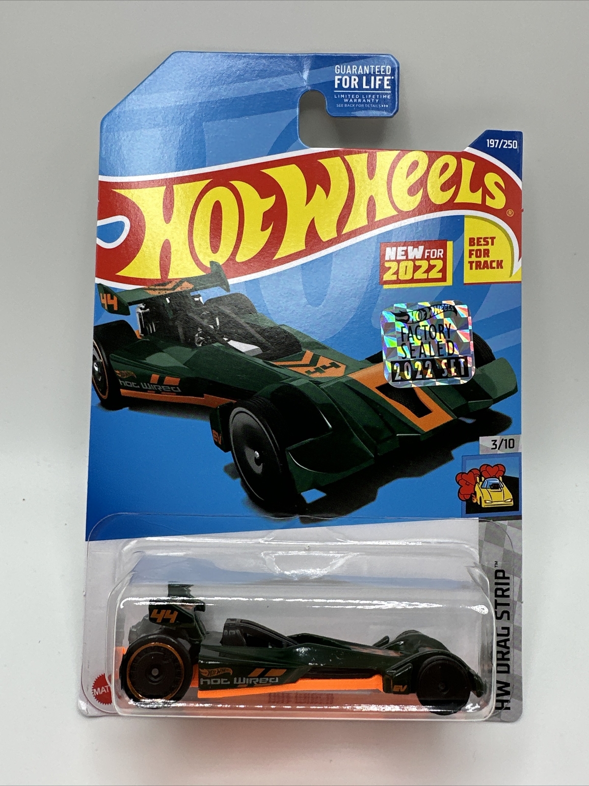 Hot Wheels Hot Wired Drag Car Green From 2022 Factory Set