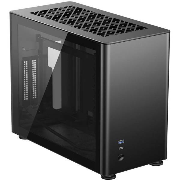 Jonsbo A4 Black   Mini-Tower PC Case, PC Case da gioco Nero