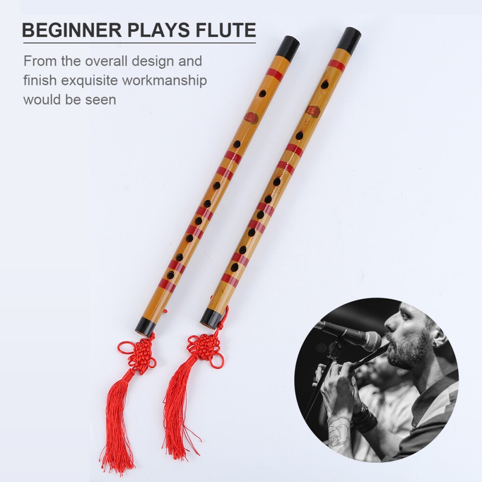 Chinese Bamboo Feng Shui Flutes Wonderful Tone Natural Color eBay