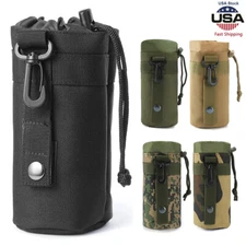 Outdoor Military Molle Water Bottle Bags for Tactical Belt Holder Kettle Pouch