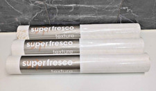 3 Rolls of Super Fresco Textured Wallpaper Pattern 13438 - Flower Gold