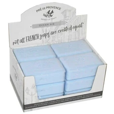 Pre de Provence OCEAN AIR Case 12 x 250 Gram French Soap Bath Shower Bars Shea
