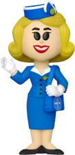 Pan Am - Stewardess Vinyl SODA Figure in Collector Can (International Edition...