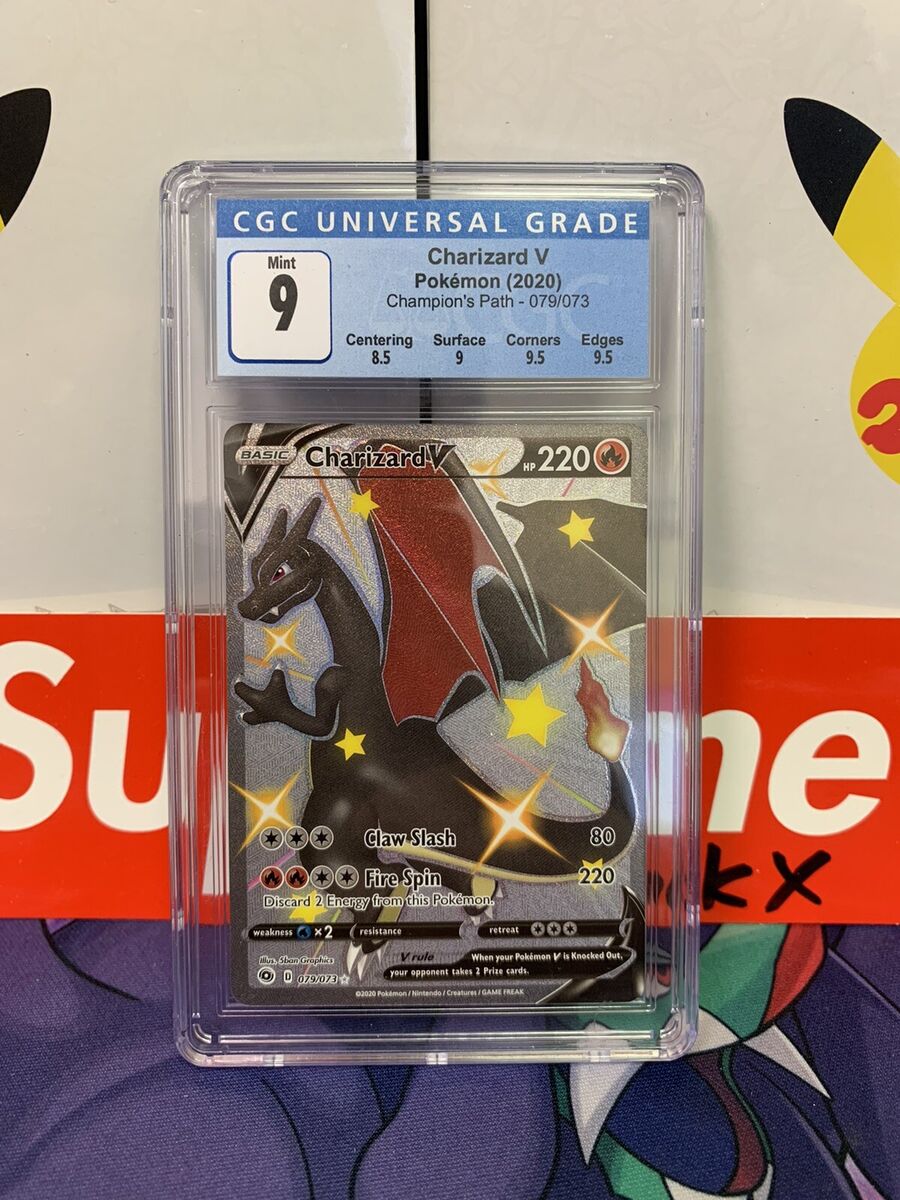 Pokemon Champions Path Shiny Charizard V CGC 9 (PSA, BGS Pokemon Champions Path Shiny Charizard V CGC 9 (PSA, BGS