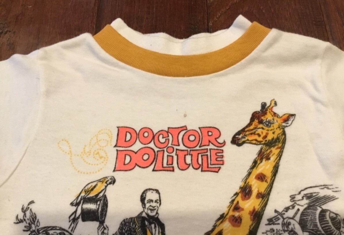 Vintage RARE Dr. Dolittle Movie Toddler Promo Shirt 1967 by 