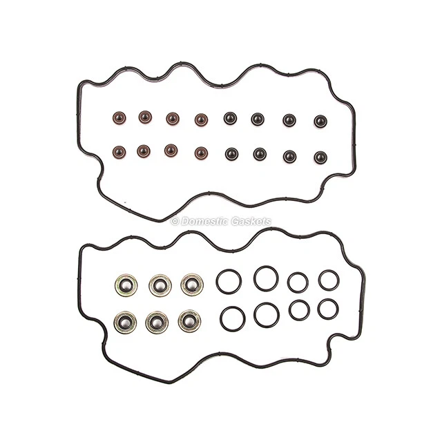 Compatível com 90-98 Subaru Legacy Impreza 2.2L SOHC conjunto de juntas de cabeça de grafite parafusos EJ22E - Imagem 4 de 4