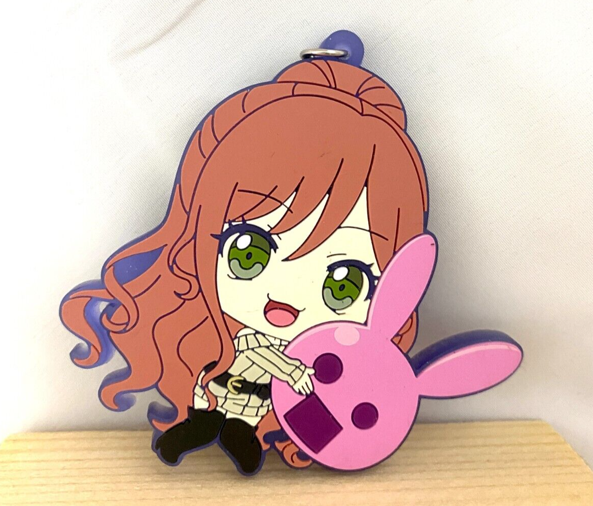 Risa Imai BanG Dream! Bandori Rubber Mascot Keychain From Japan ...