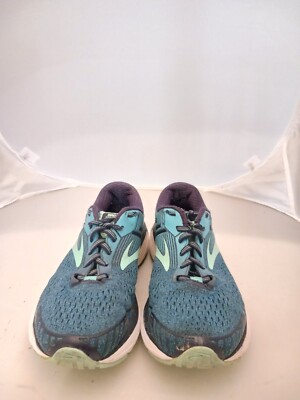 Brooks Womens Adrenaline GTS 18 1202681B495 Blue Running Shoes Lace Up Size 9