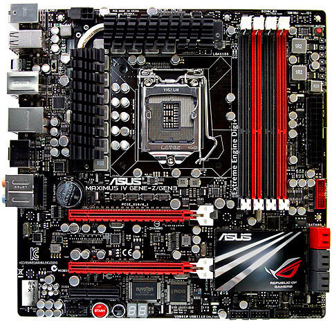 FOR ASUS ROG Maximus IV Gene-Z/Gen3 Motherboard Support Z68 1155PIN DDR3 32GB - Picture 2 of 4