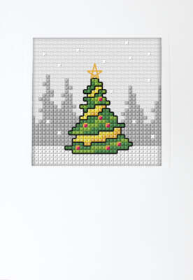 Orchidea Counted Cross-Stitch Kit Christmas Tree 6309