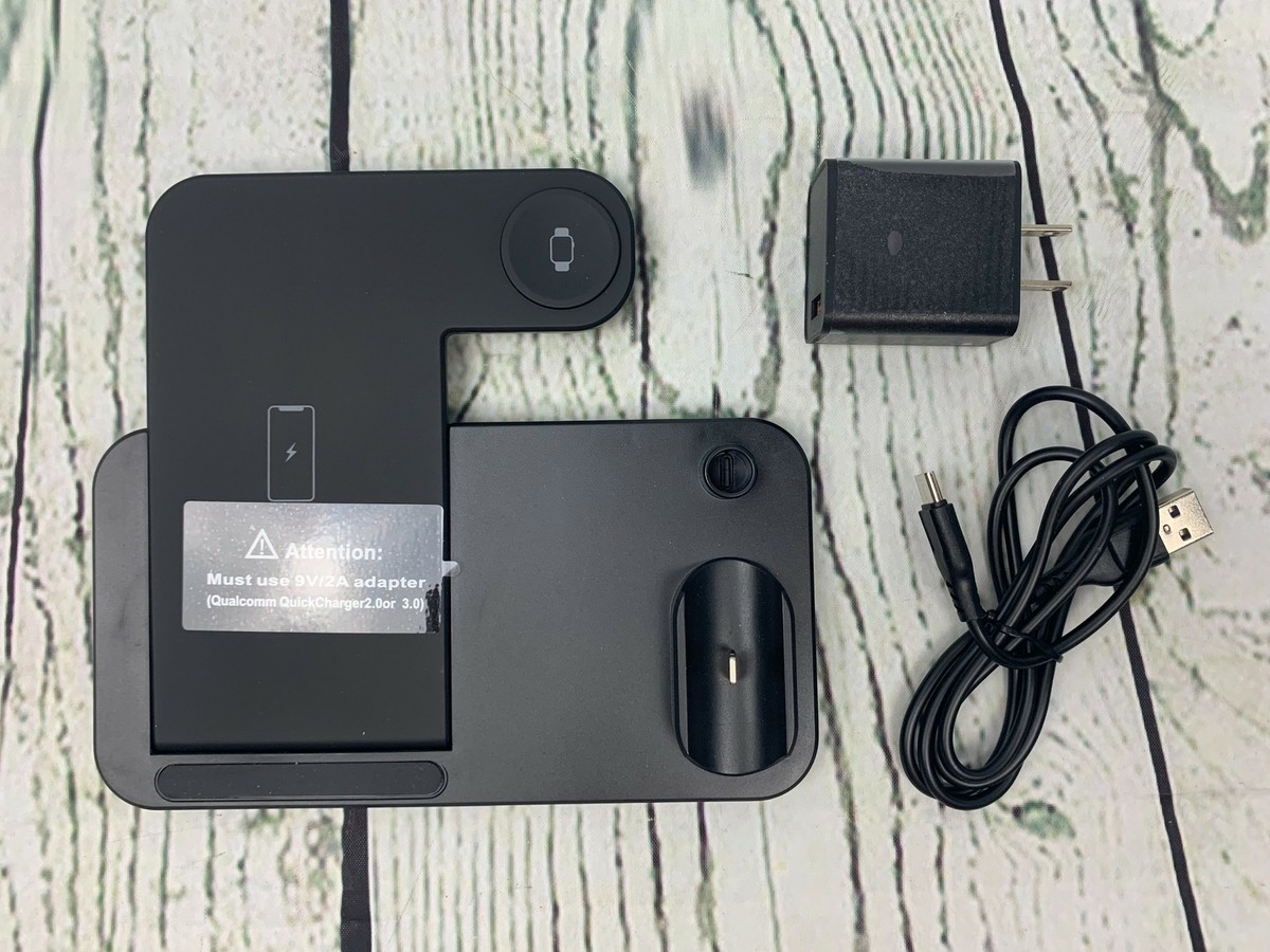 QIEU Wireless Charger in Qi Certified Fast Charging Station