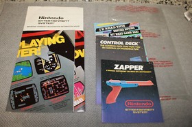 NINTENDO NES Action Set Orange Zapper With Super Mario & Duck Hunt Circa 1988