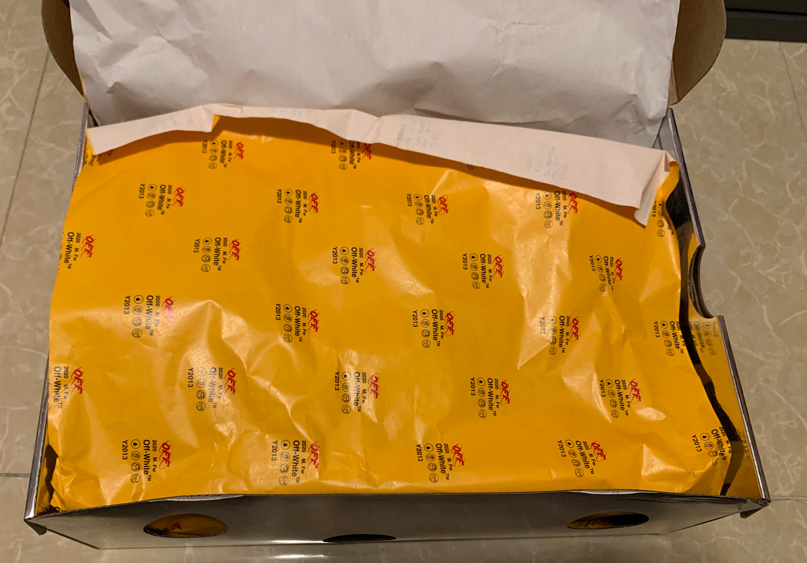 OFF WHITE X NIKE Nuovissime Nike Dunk Low x OFF WHITE University G 2019 (CT0856 700) taglia 9 5