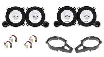 Set 8 Lautsprecher Alpine für BMW Serie 3 (E36) '90 > 98 Coupe'