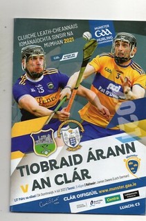 GAA HURLING TIPPERARY V CLARE MUNSTER SEMI FINAL 4/7/2021