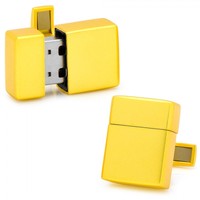 Yellow 8gb Usb Flash Drive Cufflinks Cuff Links Free Shipping Yellow 8gb Usb Flash Drive Cufflinks Cuff Links Free Shipping