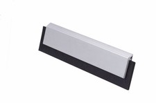 42" 3 ft 6" Door Bottom Sweep with 7/16" Neoprene Clear Aluminum Finish