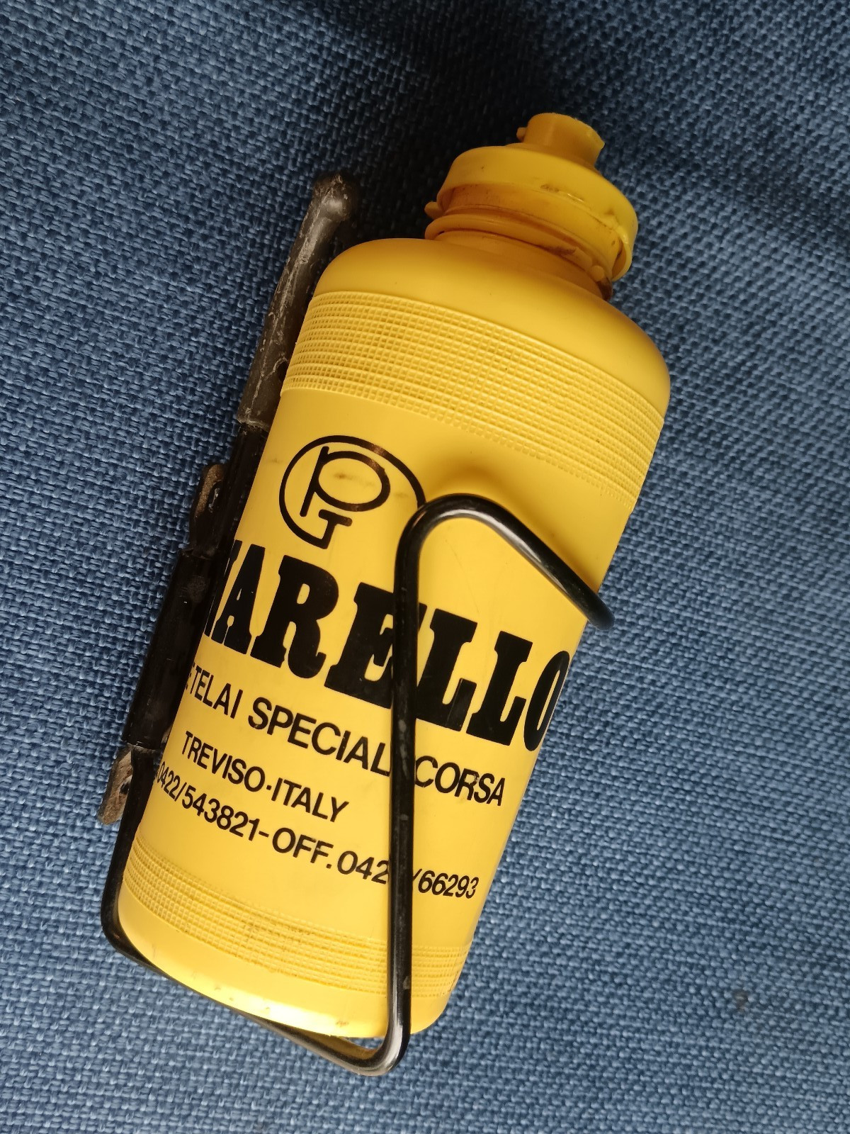 Portaborraccia vintage Biemme e borraccia PINARELLO bici corsa eroica