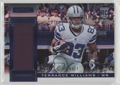 2013 Rookies & Stars Longevity Parallel Holo Foil /99 Terrance Williams RC 0b3