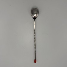 Vintage Bloomfield 3009 Bar Spoon Stainless Steel Japan Twisted Handle 11 Inch
