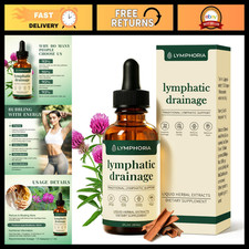 Lymphatic Drainage Drops - Boost Lymphatic Health Detox Support 2 Fl Oz