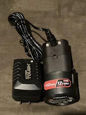 NEW Genuine Hyper Tough 12V Max 12Volt 1.5Ah Lithium-Ion Battery + Charger