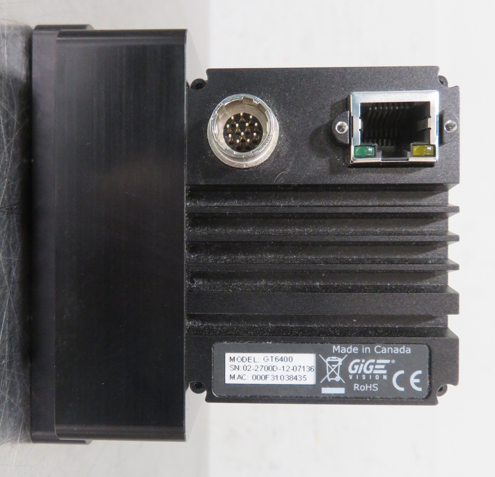 C198319 Allied Vision GT6400 Prosilica GT6400 GigE High-Resolution Camera 31.4MP