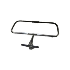 Interior Vintage Style Chrome Rear View Glass Windshield Mirror