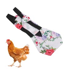 Pet Chicken Diapers Pet Chicken Goose Duck Breathable Fabric Loose Tight Belt
