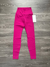 NWT Lululemon Align High-Rise Pant 28” Leggings In Wild Berry Pink Size 4