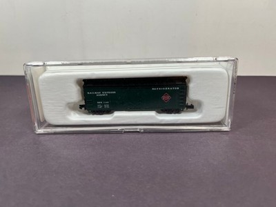 Con Cor N Scale Train Box Car Reefer RAILWAY EXPRESS AGENCY 0001-105101 REX 1143
