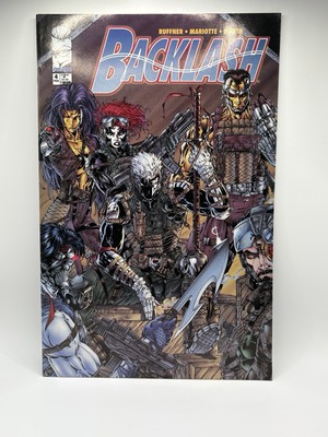 Backlash #4 (Image Comics Malibu Comics February 1995)