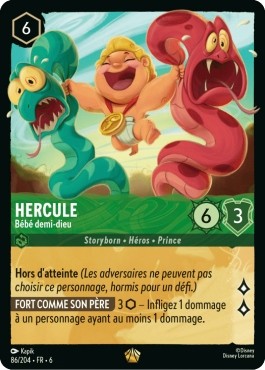 Lorcana - Hercules - Baby Halbgott - MINT/NMINT - FR - FOIL