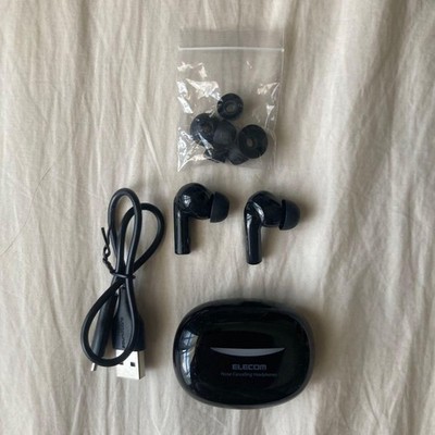 ELECOM wireless Earbuds black noise canceling