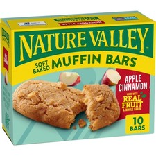 Soft Baked Cinnamon Muffin Bars Snack Pack of 10 Bars 12.4 oz