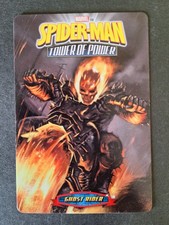 Ghost Rider Carte Marvel 007 SpiderMan Tower of Power 2009 Français