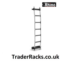 Ladder for Ford Transit MK8 2014 - 2025 Rhino Aluminium Rear Roof Access Ladder