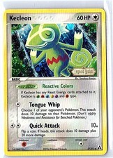 Pokemon Card EX Legend Maker Kecleon Stamped Reverse Holo 37/92 Collection LP on eBay