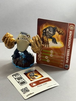 Skylanders Swap Force Figure Card Terrafin Knockout Activision Series 3 X-Box