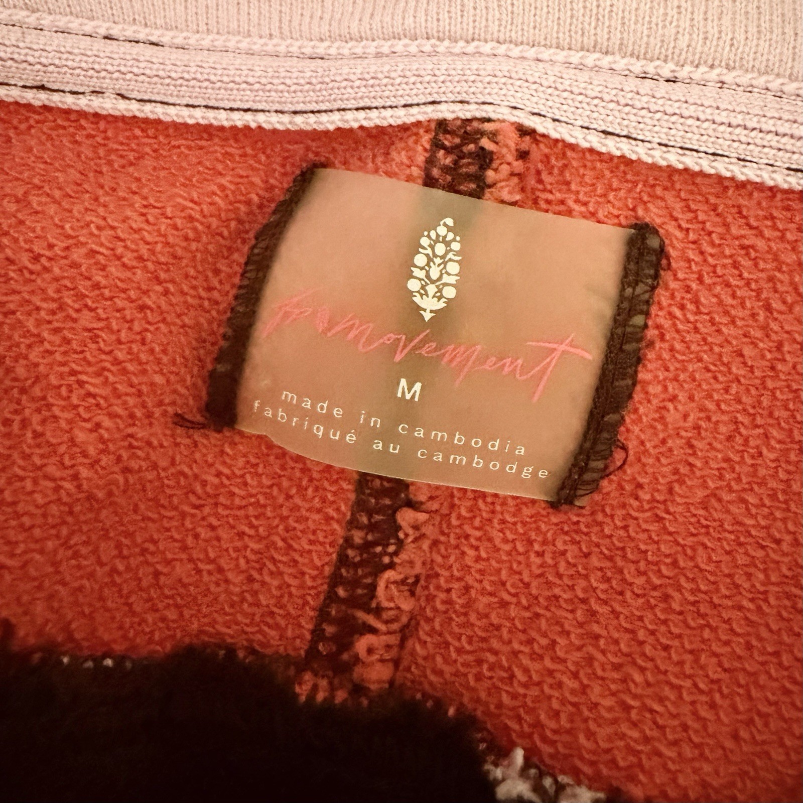 FP Movement Split Second Crop Half Zip Sweatshirt… - image 8