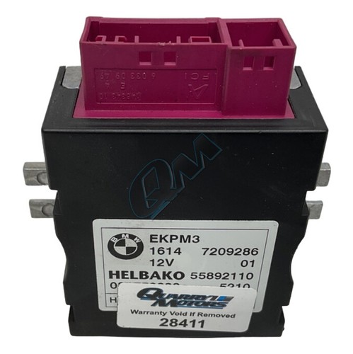 BMW Kraftstoffpumpensteuergerät EKPM3 1 3er E81 E82 E90 E92 E91 E93 E70 7209286