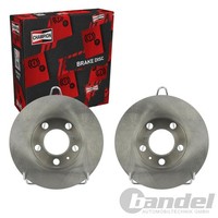 2X Champion Bremsscheiben 232Mm Voll Hinten Passend FüR Audi A1 A2 A3 TT Seat