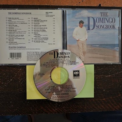 Placido Domingo - The Domingo Songbook CD 1992 Pop Classical Sony Masterworks