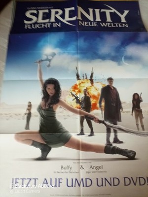 Videofilmplakat Serenity. Flucht in neue Welten