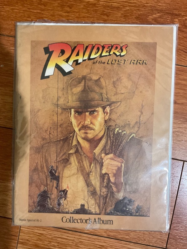 Raiders Of The Lost Ark Indiana Jones Collector's Album Magazine 1981 N Mint